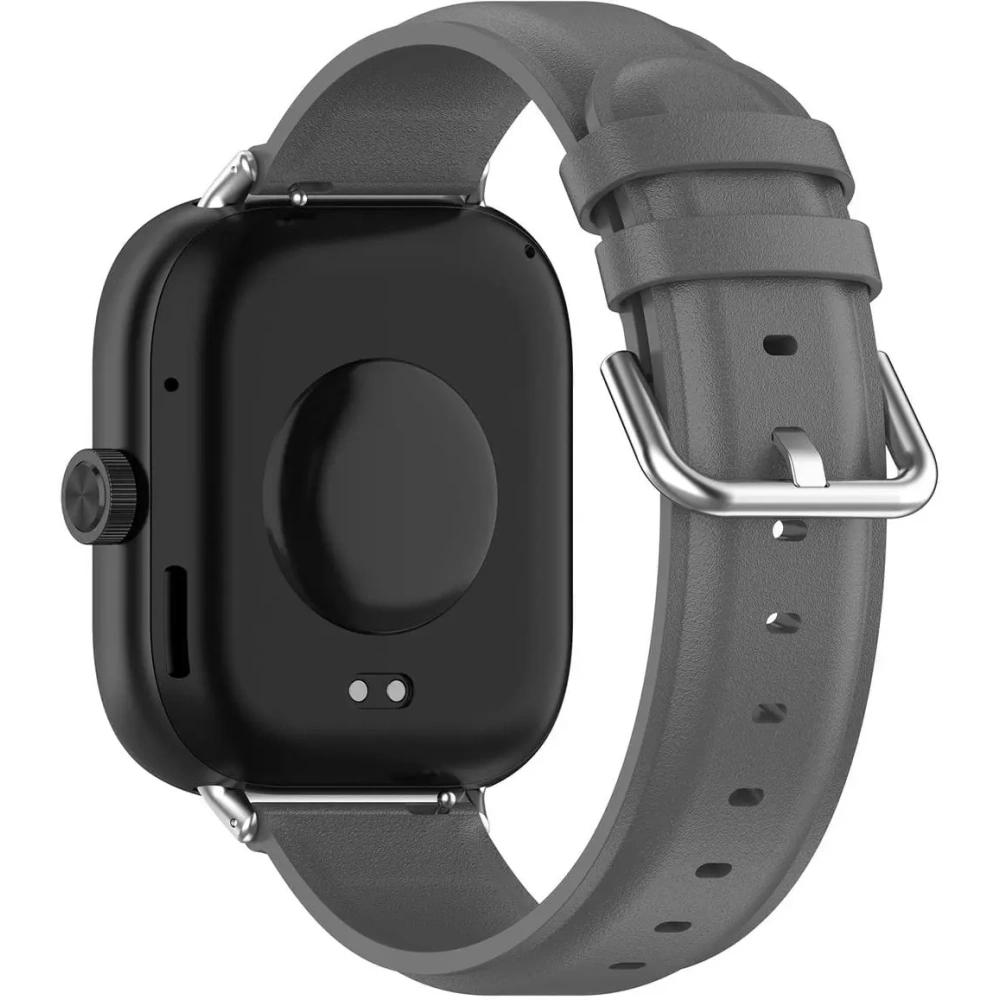 Pasek Bizon Strap Watch Casual do Redmi Watch 4 / Xiaomi Smart Band 9 Pro / 8 Pro szary