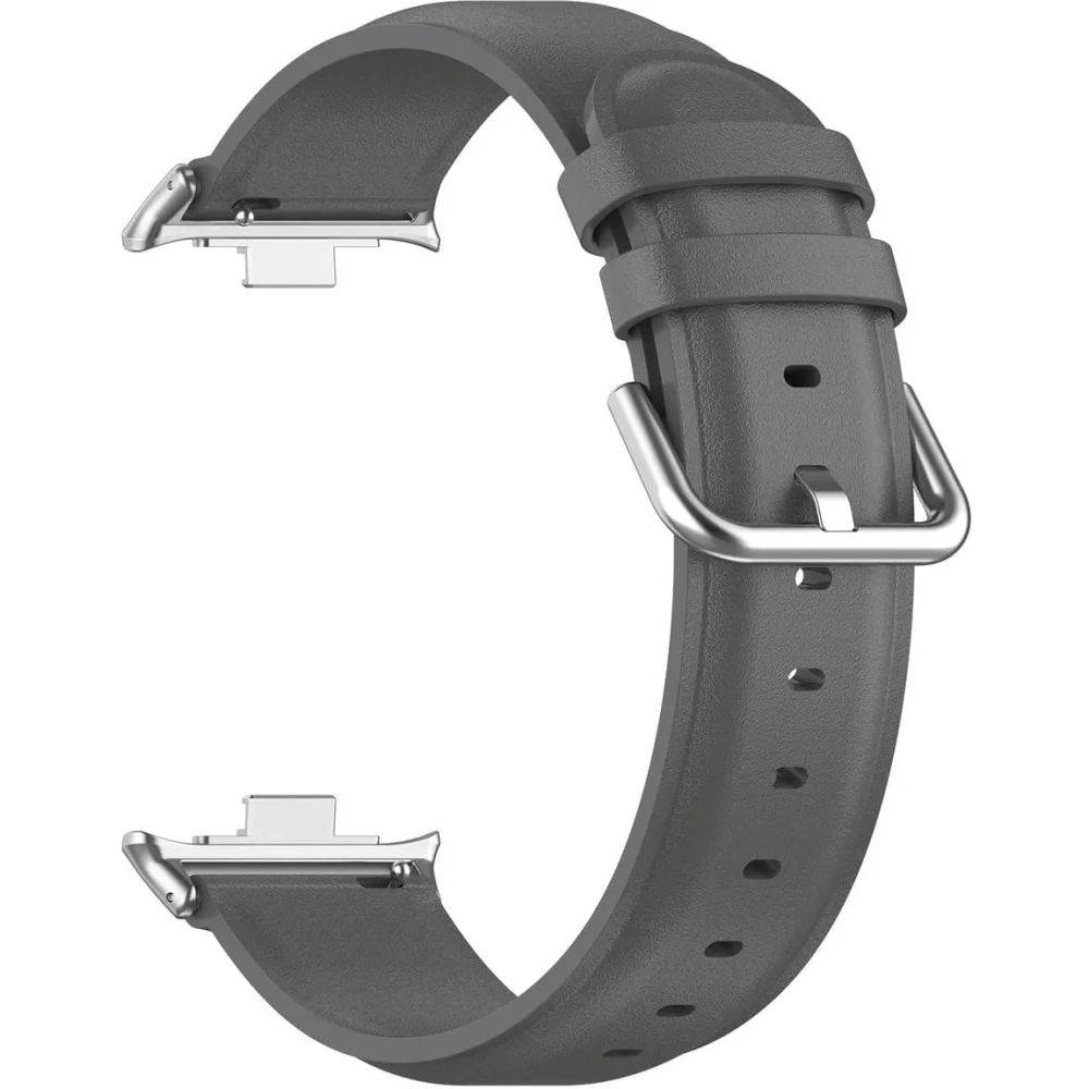 Pasek Bizon Strap Watch Casual do Redmi Watch 4 / Xiaomi Smart Band 9 Pro / 8 Pro szary