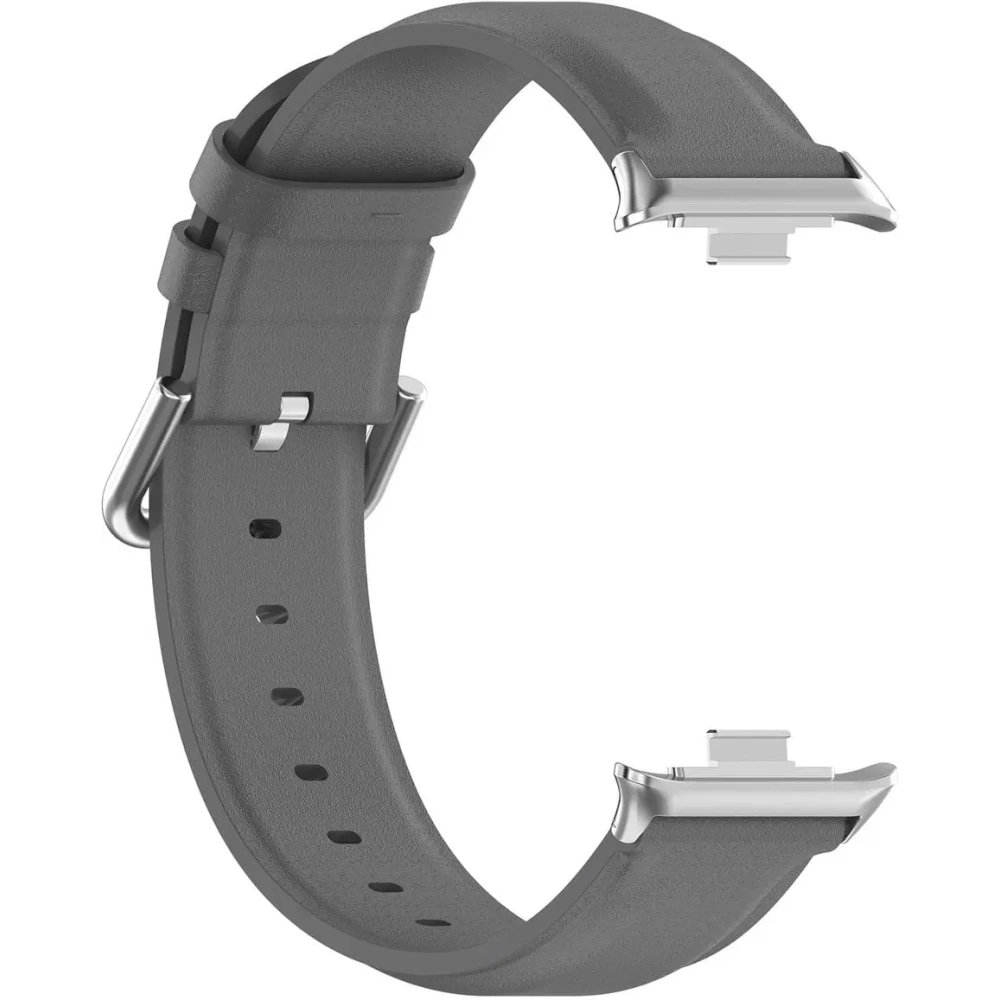 Pasek Bizon Strap Watch Casual do Redmi Watch 4 / Xiaomi Smart Band 9 Pro / 8 Pro szary