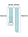 Kup Pasek Bizon Strap Watch Casual do Redmi Watch 4 / Xiaomi Smart Band 9 Pro / 8 Pro błękitny - BIZ4390 - {ean13} - Sklep Home Screen