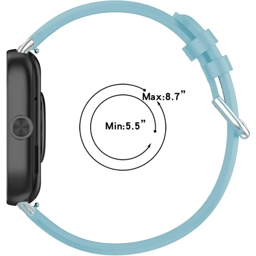 Kup Pasek Bizon Strap Watch Casual do Redmi Watch 4 / Xiaomi Smart Band 9 Pro / 8 Pro błękitny - BIZ4390 - {ean13} - Sklep Home Screen