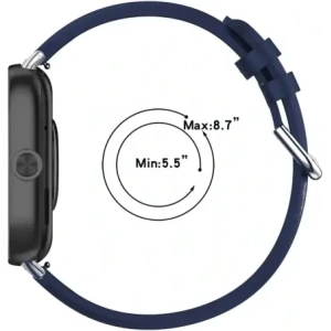 Buy Bizon Strap Watch Casual Redmi Watch 4 / Xiaomi Smart Band 9 Pro / 8 Pro navy blue - BIZ4391 - {ean13} - Home Screen Store Europe