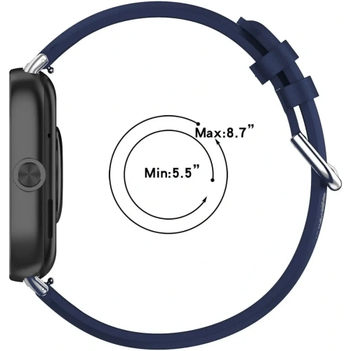 Kup Pasek Bizon Strap Watch Casual do Redmi Watch 4 / Xiaomi Smart Band 9 Pro / 8 Pro granatowy - BIZ4391 - {ean13} - Sklep Home Screen