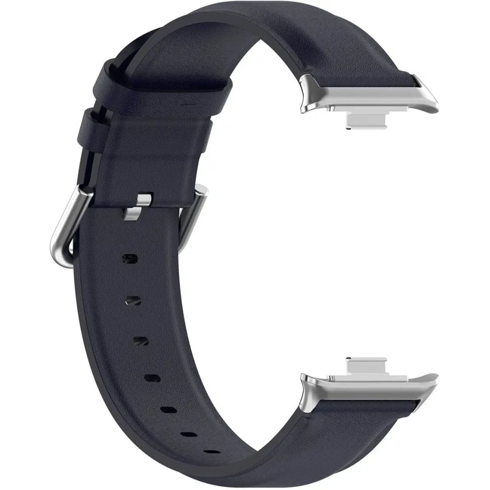 Pasek Bizon Strap Watch Casual do Redmi Watch 4 / Xiaomi Smart Band 9 Pro / 8 Pro granatowy