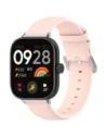 Pasek Bizon Strap Watch Casual do Redmi Watch 4 / Xiaomi Smart Band 9 Pro / 8 Pro jasnoróżowy