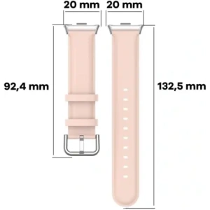 Buy Bizon Strap Watch Casual Redmi Watch 4 / Xiaomi Smart Band 9 Pro / 8 Pro light rose - BIZ4392 - {ean13} - Home Screen Store Europe