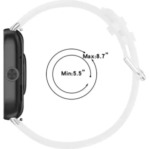 Buy Bizon Strap Watch Casual Redmi Watch 4 / Xiaomi Smart Band 9 Pro / 8 Pro white - BIZ4393 - {ean13} - Home Screen Store Europe