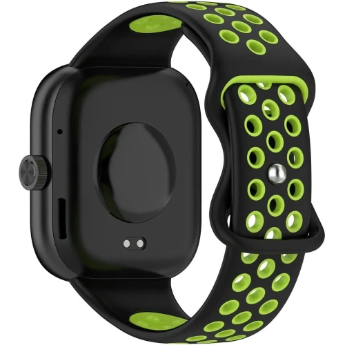 Kup Pasek Bizon Strap Watch Octo do Redmi Watch 4 / Xiaomi Smart Band 9 Pro / 8 Pro czarno-zielony - BIZ4394 - {ean13} - Sklep Home Screen