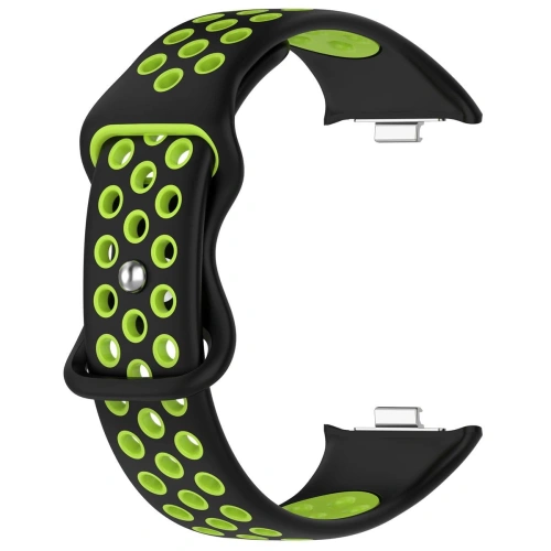 Kup Pasek Bizon Strap Watch Octo do Redmi Watch 4 / Xiaomi Smart Band 9 Pro / 8 Pro czarno-zielony - BIZ4394 - {ean13} - Sklep Home Screen