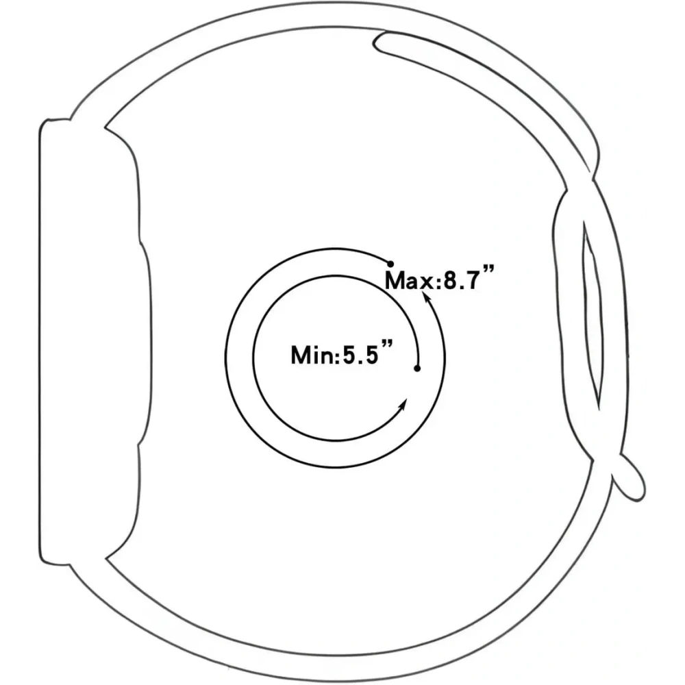 Pasek Bizon Strap Watch Octo do Redmi Watch 4 / Xiaomi Smart Band 9 Pro / 8 Pro czarno-zielony