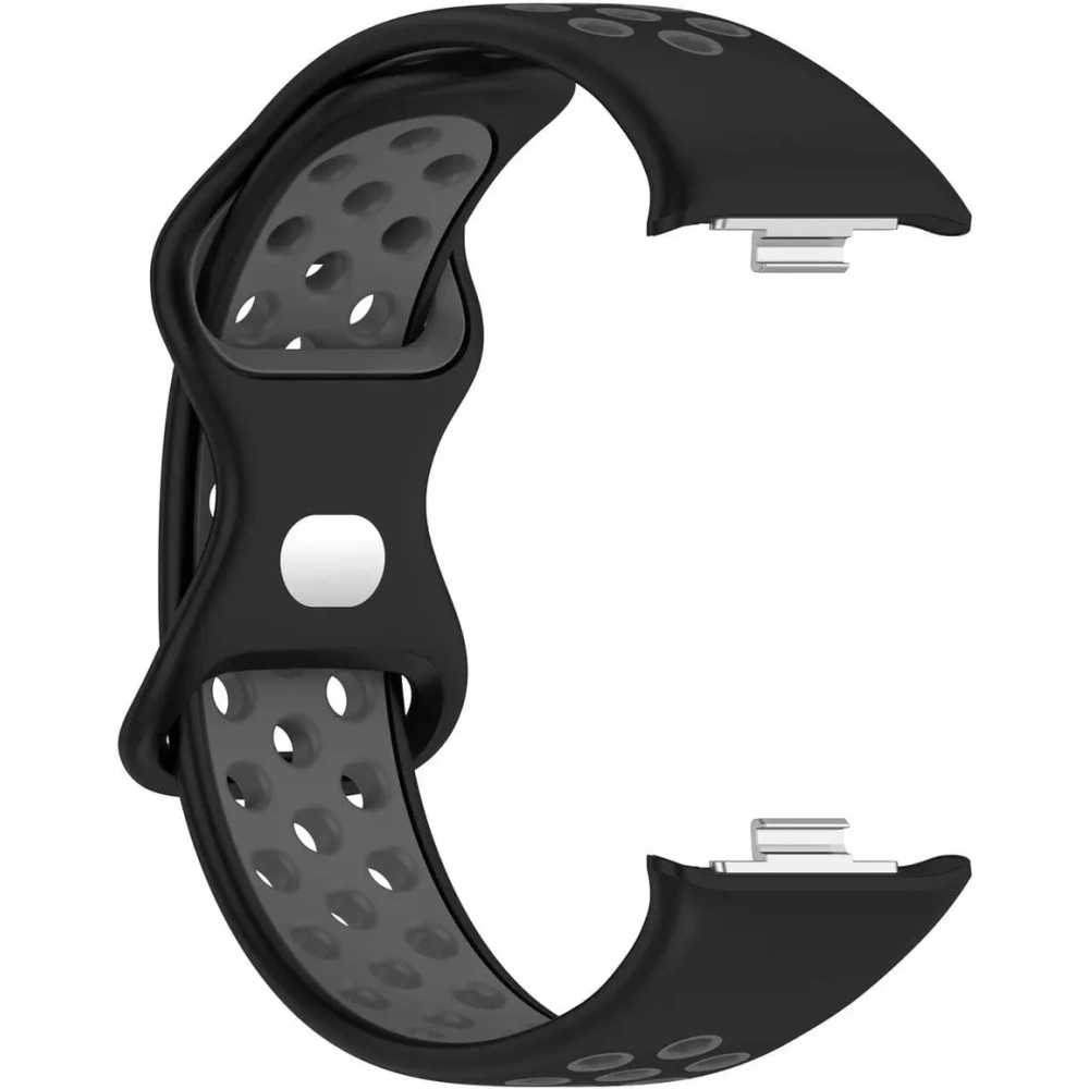 Pasek Bizon Strap Watch Octo do Redmi Watch 4 / Xiaomi Smart Band 9 Pro / 8 Pro czarno-szary