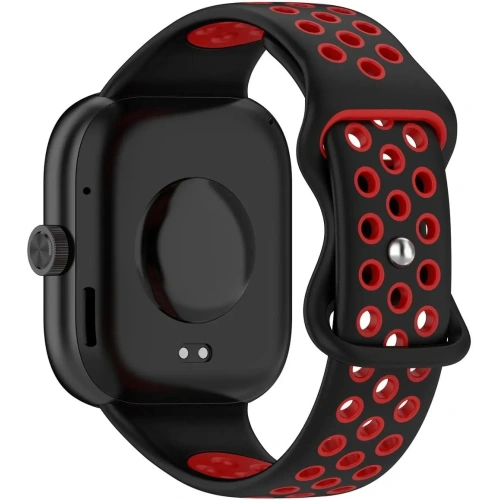 Kup Pasek Bizon Strap Watch Octo do Redmi Watch 4 / Xiaomi Smart Band 9 Pro / 8 Pro czarno-czerwony - BIZ4396 - {ean13} - Sklep Home Screen