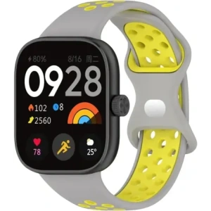 Buy Bizon Strap Watch Octo Redmi Watch 4 / Xiaomi Smart Band 9 Pro / 8 Pro light grey-yellow - BIZ4397 - {ean13} - Home Screen Store Europe