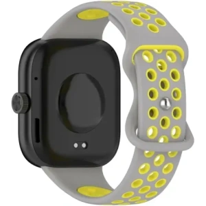 Buy Bizon Strap Watch Octo Redmi Watch 4 / Xiaomi Smart Band 9 Pro / 8 Pro light grey-yellow - BIZ4397 - {ean13} - Home Screen Store Europe
