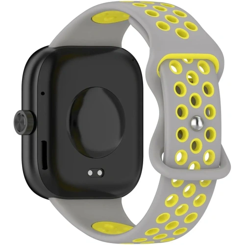 Kup Pasek Bizon Strap Watch Octo do Redmi Watch 4 / Xiaomi Smart Band 9 Pro / 8 Pro jasnoszaro-żółty - BIZ4397 - {ean13} - Sklep Home Screen
