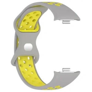 Buy Bizon Strap Watch Octo Redmi Watch 4 / Xiaomi Smart Band 9 Pro / 8 Pro light grey-yellow - BIZ4397 - {ean13} - Home Screen Store Europe