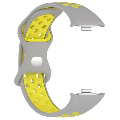 Kup Pasek Bizon Strap Watch Octo do Redmi Watch 4 / Xiaomi Smart Band 9 Pro / 8 Pro jasnoszaro-żółty - BIZ4397 - {ean13} - Sklep Home Screen