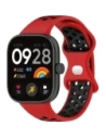 Kup Bizon Strap Watch Octo Redmi Watch 4 / Xiaomi Smart Band 9 Pro / 8 Pro roșu-negru - BIZ4398 - {ean13} - Sklep Home Screen