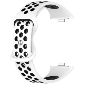 Buy Bizon Strap Watch Octo Redmi Watch 4 / Xiaomi Smart Band 9 Pro / 8 Pro white-black - BIZ4400 - {ean13} - Home Screen Store Europe