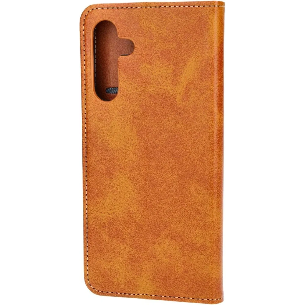 Etui z klapką Bizon Case Pocket Pro do Samsung Galaxy A25 5G brązowe