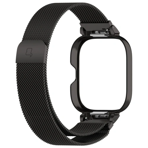 Buy Bizon Strap + Case Watch Chain Xiaomi Redmi Watch 4 black - BIZ4404 - {ean13} - Home Screen Store Europe