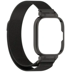 Buy Bizon Strap + Case Watch Chain Xiaomi Redmi Watch 4 black - BIZ4404 - {ean13} - Home Screen Store Europe
