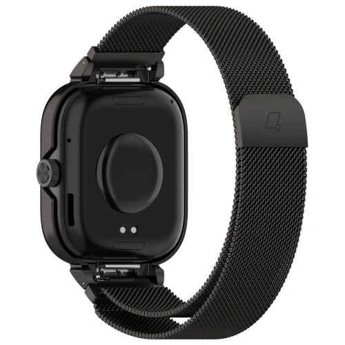 Buy Bizon Strap + Case Watch Chain Xiaomi Redmi Watch 4 black - BIZ4404 - {ean13} - Home Screen Store Europe