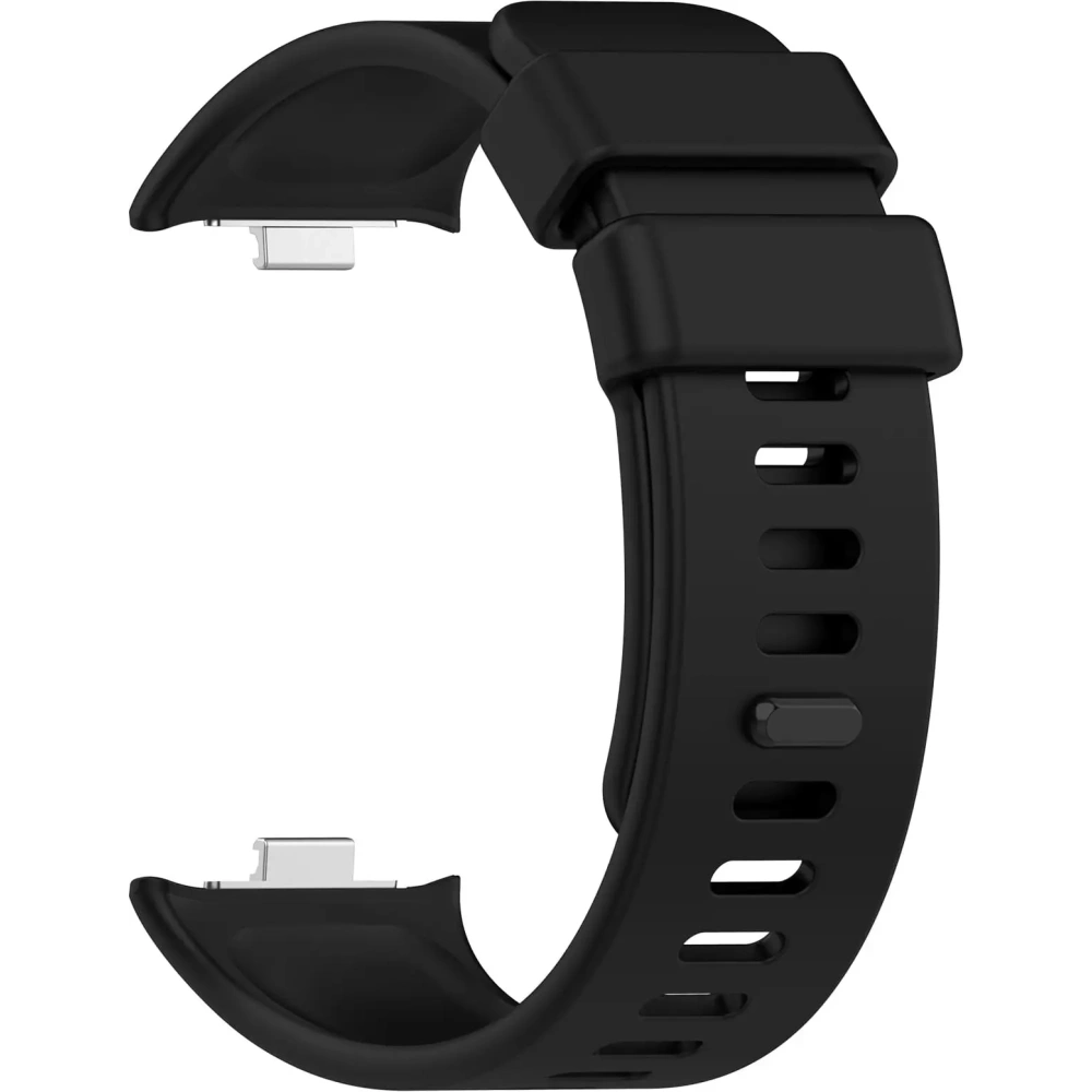 Pasek Bizon Strap Watch Silicone B do Redmi Watch 4 / Xiaomi Smart Band 9 Pro / 8 Pro czarny
