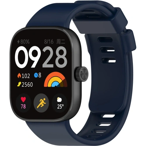 Kup Bizon Heveder Óra Szilikon B Redmi Óra 4 / Xiaomi Okos Karkötő 9 Pro / 8 Pro tengerészkék - BIZ4410 - {ean13} - Sklep Home Screen