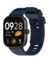 Bizon Strap Uhr Silikon B Redmi Uhr 4 / Xiaomi Smart Band 9 Pro / 8 Pro navy blau
