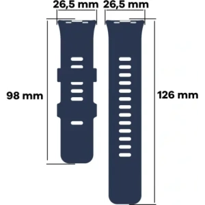 Buy Bizon Strap Watch Silicone B Redmi Watch 4 / Xiaomi Smart Band 9 Pro / 8 Pro navy blue - BIZ4410 - {ean13} - Home Screen Store Europe