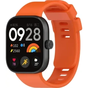 Buy Bizon Strap Watch Silicone B Redmi Watch 4 / Xiaomi Smart Band 9 Pro / 8 Pro carrot - BIZ4412 - {ean13} - Home Screen Store Europe