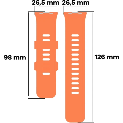 Kup Pasek Bizon Strap Watch Silicone B do Redmi Watch 4 / Xiaomi Smart Band 9 Pro / 8 Pro mrkvový - BIZ4412 - {ean13} - Sklep Home Screen
