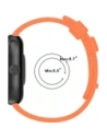 Kup Pasek Bizon Strap Watch Silicone B do Redmi Watch 4 / Xiaomi Smart Band 9 Pro / 8 Pro marchewkowy - BIZ4412 - {ean13} - Sklep Home Screen