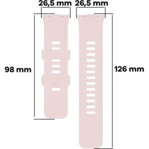 Buy Bizon Strap Watch Silicone B Redmi Watch 4 / Xiaomi Smart Band 9 Pro / 8 Pro light rose - BIZ4413 - {ean13} - Home Screen Store Europe