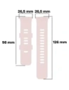 Buy Bizon Strap Watch Silicone B Redmi Watch 4 / Xiaomi Smart Band 9 Pro / 8 Pro light rose - BIZ4413 - {ean13} - Home Screen Store Europe
