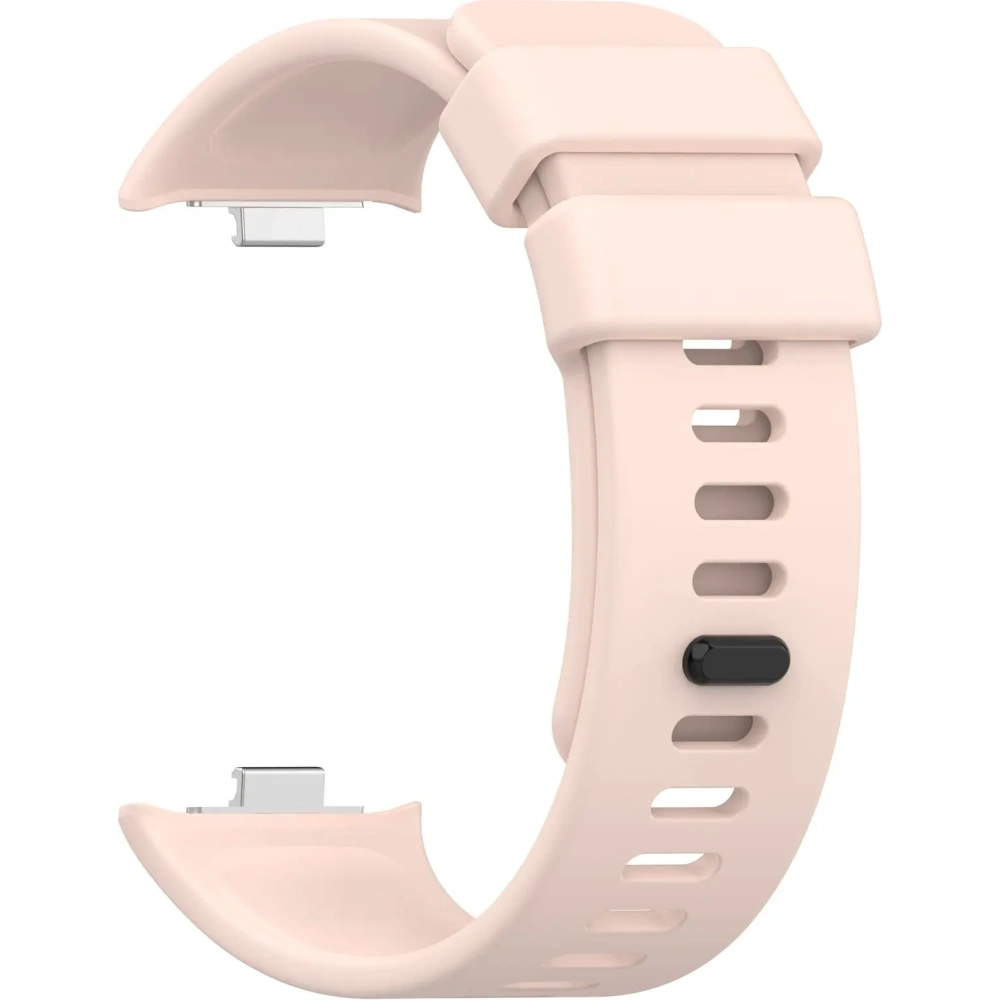 Pasek Bizon Strap Watch Silicone B do Redmi Watch 4 / Xiaomi Smart Band 9 Pro / 8 Pro jasnoróżowy