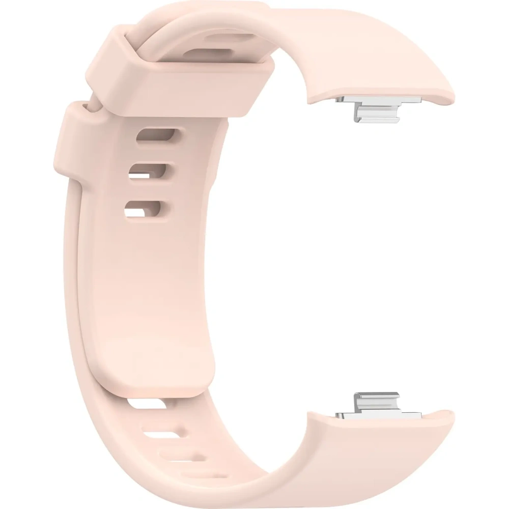 Pasek Bizon Strap Watch Silicone B do Redmi Watch 4 / Xiaomi Smart Band 9 Pro / 8 Pro jasnoróżowy