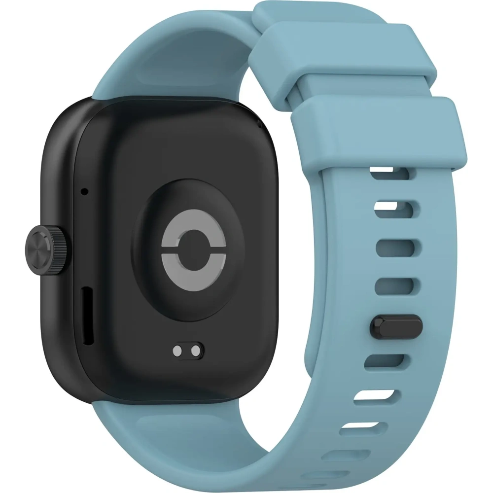 Pasek Bizon Strap Watch Silicone B do Redmi Watch 4 / Xiaomi Smart Band 9 Pro / 8 Pro błękitny