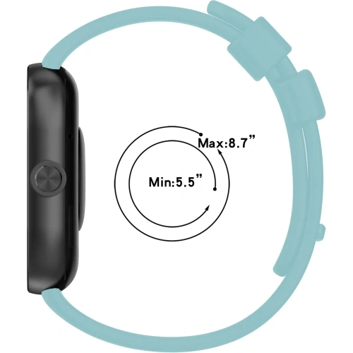 Kup Pasek Bizon Strap Watch Silicone B do Redmi Watch 4 / Xiaomi Smart Band 9 Pro / 8 Pro błękitny - BIZ4414 - {ean13} - Sklep Home Screen