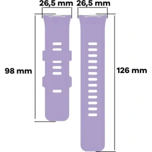 Buy Bizon Strap Watch Silicone B Redmi Watch 4 / Xiaomi Smart Band 9 Pro / 8 Pro purple - BIZ4415 - {ean13} - Home Screen Store Europe