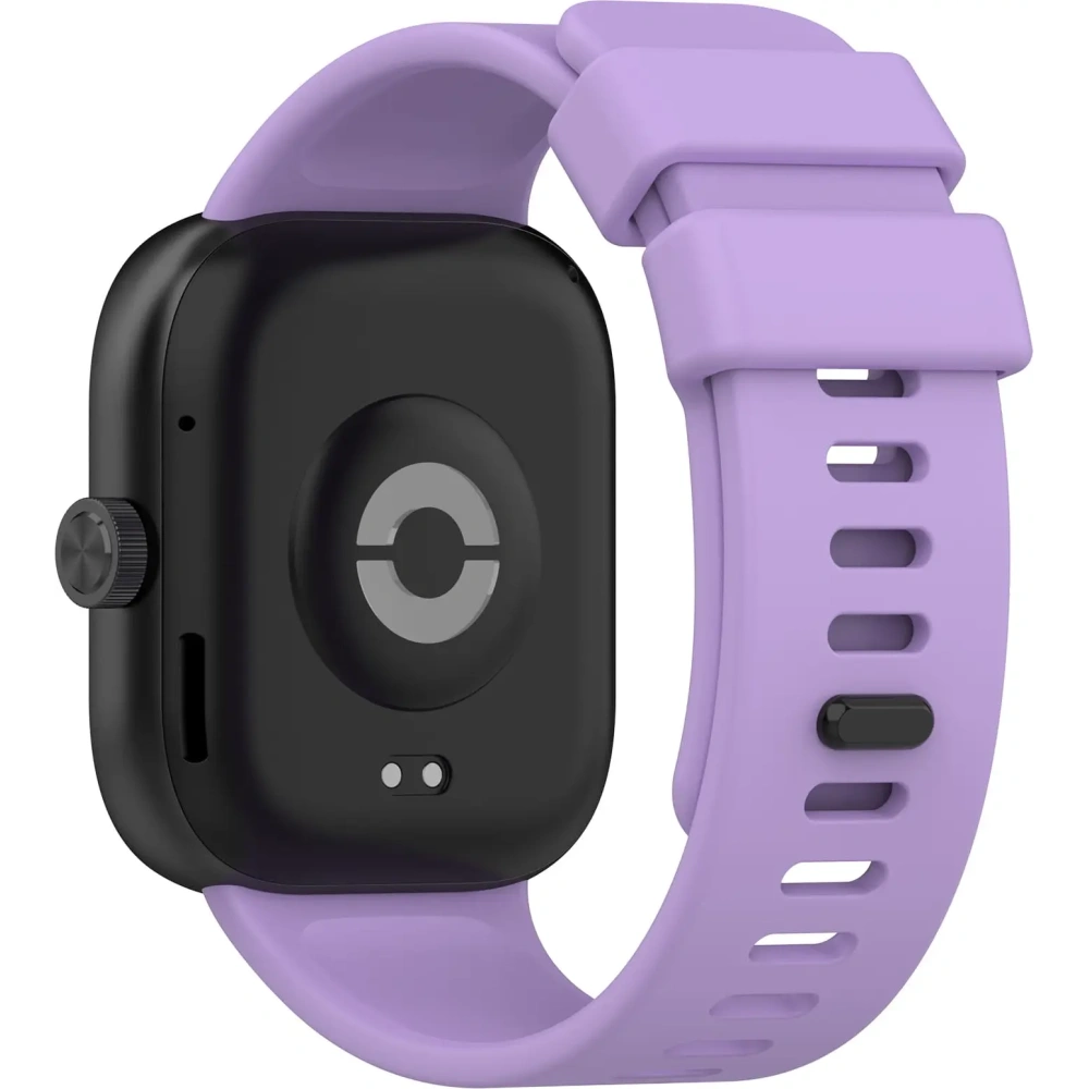 Pasek Bizon Strap Watch Silicone B do Redmi Watch 4 / Xiaomi Smart Band 9 Pro / 8 Pro fioletowy