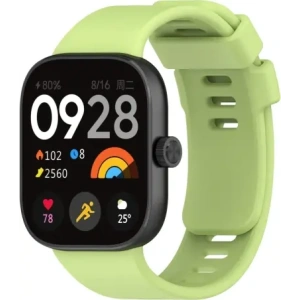 Bizon Strap Watch Silicone B Redmi Watch 4 / Xiaomi Smart Band 9 Pro / 8 Pro light green