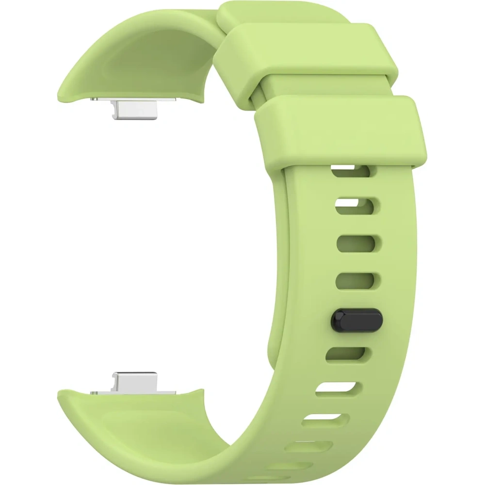 Pasek Bizon Strap Watch Silicone B do Redmi Watch 4 / Xiaomi Smart Band 9 Pro / 8 Pro jasnozielony