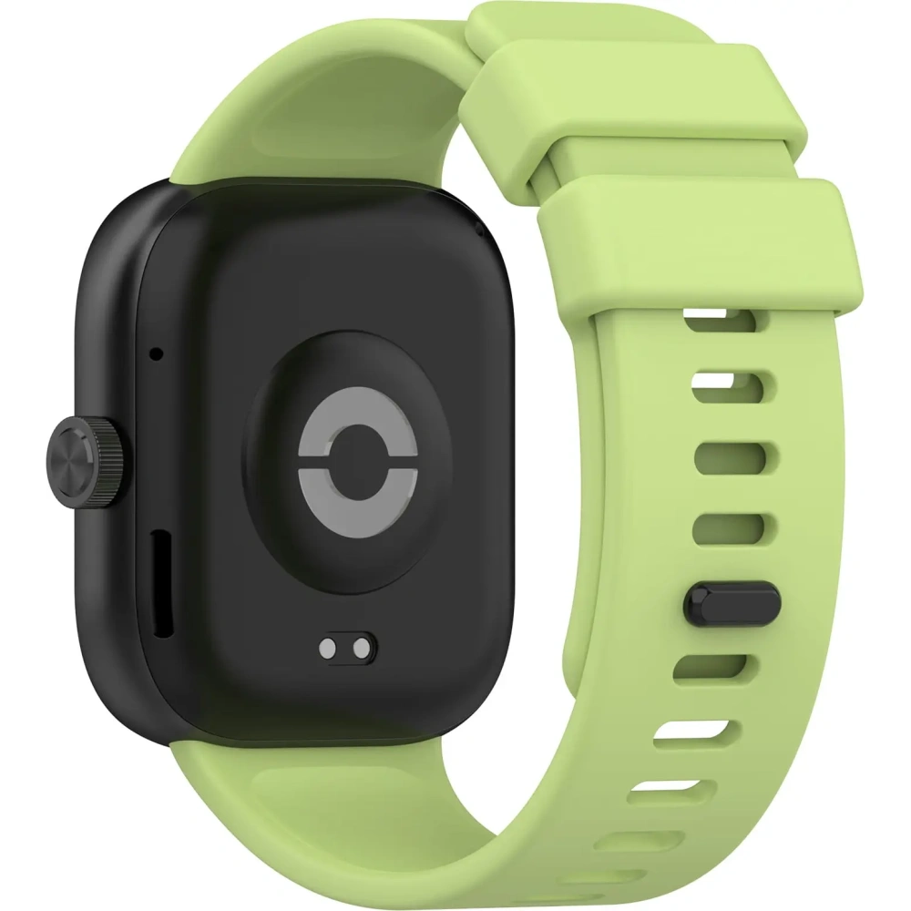 Pasek Bizon Strap Watch Silicone B do Redmi Watch 4 / Xiaomi Smart Band 9 Pro / 8 Pro jasnozielony