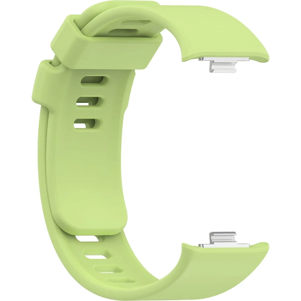 Pasek Bizon Strap Watch Silicone B do Redmi Watch 4 / Xiaomi Smart Band 9 Pro / 8 Pro jasnozielony