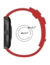 Kup Bizon Strap Uhr Silikon B Redmi Uhr 4 / Xiaomi Smart Band 9 Pro / 8 Pro rot - BIZ4417 - {ean13} - Sklep Home Screen