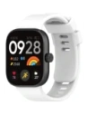 Pasek Bizon Strap Watch Silicone B do Redmi Watch 4 / Xiaomi Smart Band 9 Pro / 8 Pro bílý