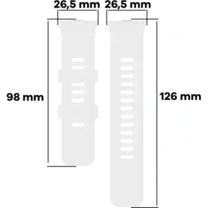 Kup Pasek Bizon Strap Watch Silicone B do Redmi Watch 4 / Xiaomi Smart Band 9 Pro / 8 Pro biały - BIZ4418 - {ean13} - Sklep Home Screen