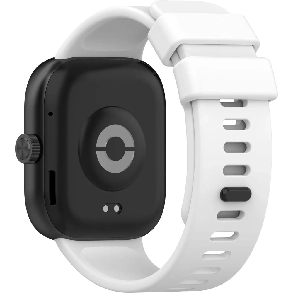 Pasek Bizon Strap Watch Silicone B do Redmi Watch 4 / Xiaomi Smart Band 9 Pro / 8 Pro biały